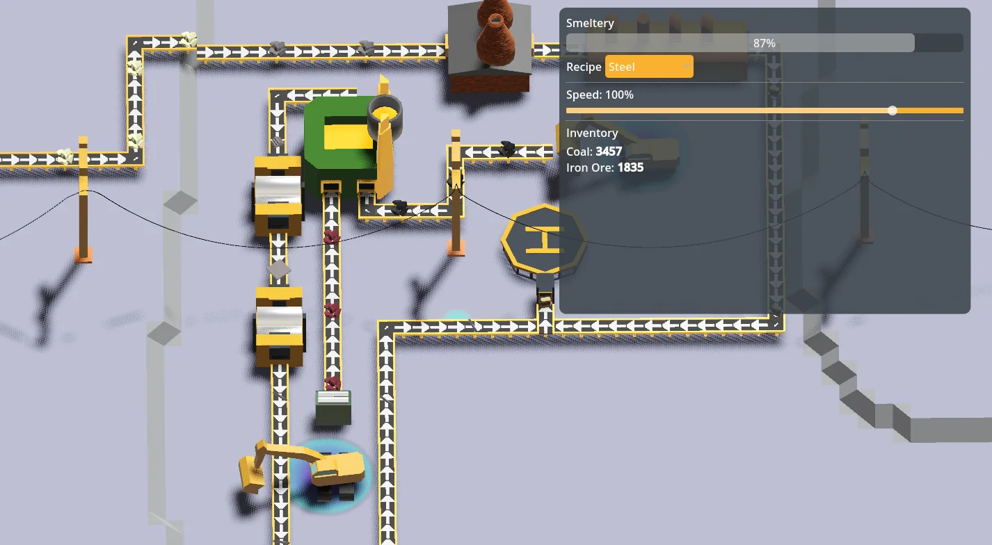 Factory production line